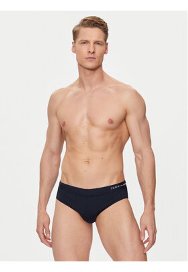TOMMY HILFIGER - Tommy Hilfiger Kąpielówki UM0UM03206 Granatowy. Kolor: niebieski. Materiał: syntetyk