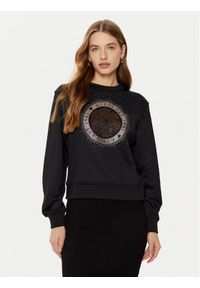 Guess Bluza W5RQ05 K7EX1 Czarny Regular Fit. Kolor: czarny. Materiał: bawełna, syntetyk