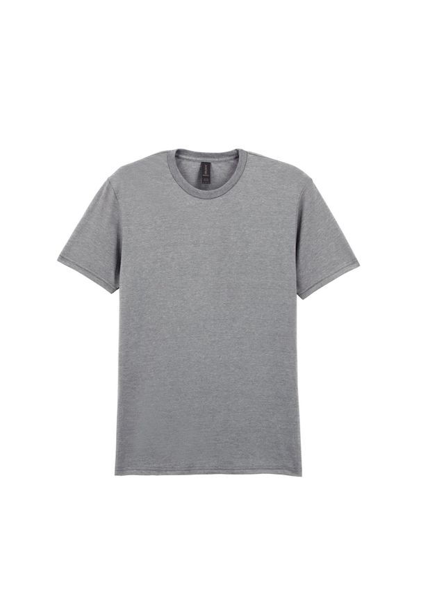 GILDAN - Koszulka Softstyle Dla Dorosłych Unisex. Kolor: szary, wielokolorowy, brązowy. Sport: turystyka piesza