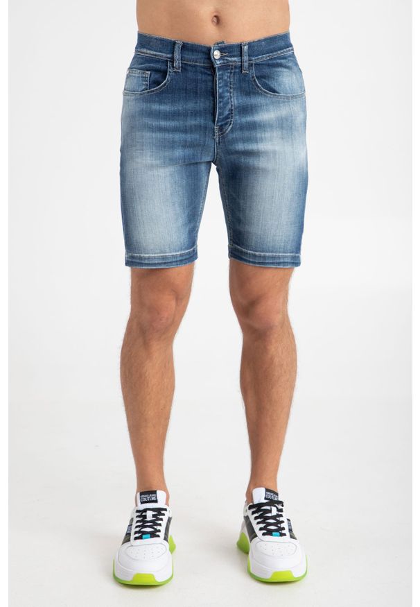 BERMUDY JEANSOWE Frankie Morello. Materiał: jeans