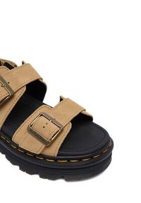 Dr. Martens Sandały Zebzag Sandals DM42689200 Brązowy jasny. Kolor: brązowy. Materiał: zamsz, skóra #2
