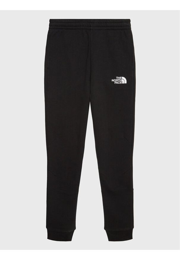 The North Face Spodnie dresowe Teen NF0A82EO Czarny Regular Fit. Kolor: czarny. Materiał: bawełna