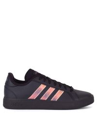 Adidas - adidas Sneakersy GRAND COURT BASE 2.0 ID3043 Czarny. Kolor: czarny. Materiał: syntetyk