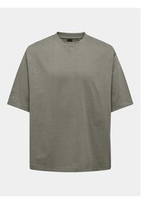 Only & Sons T-Shirt Millenium 22027787 Szary Oversize. Kolor: szary. Materiał: bawełna #2
