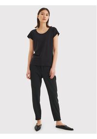 InWear T-Shirt Rena 30100782 Czarny Tight Fit. Kolor: czarny. Materiał: bawełna #3