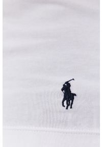 Polo Ralph Lauren T-shirt (2-pack) męski kolor biały gładki. Okazja: na co dzień. Typ kołnierza: polo. Kolor: biały. Materiał: dzianina. Wzór: gładki. Styl: casual