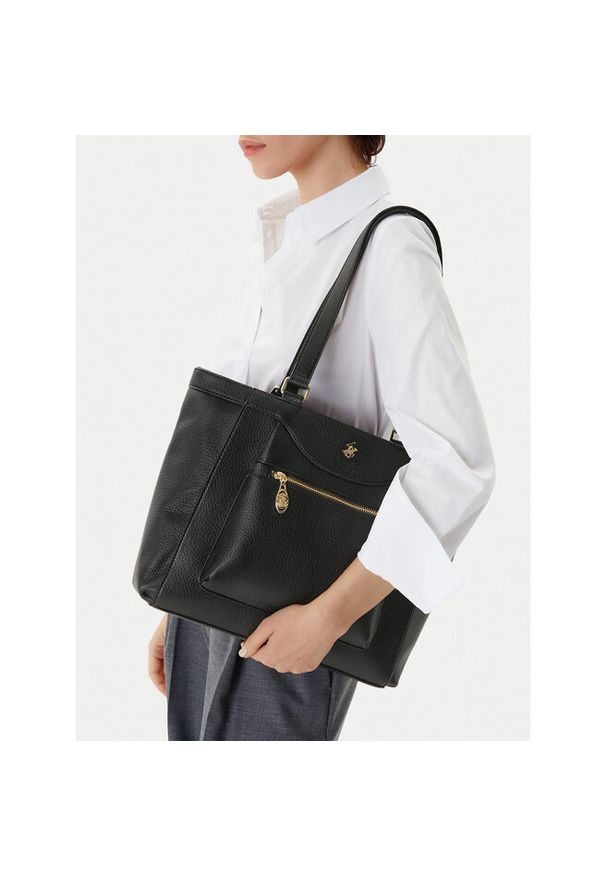 Torebka Beverly Hills Polo Club. Kolor: czarny