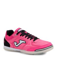 Buty piłkarskie męskie Joma Top Flex IN. Kolor: różowy. Materiał: materiał, syntetyk. Szerokość cholewki: normalna. Sport: piłka nożna