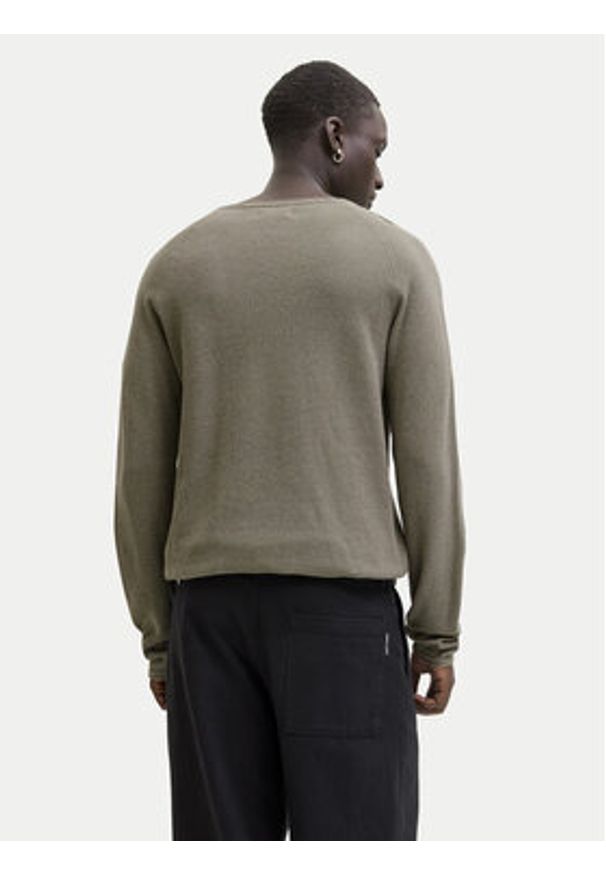 Jack & Jones Sweter Hill 12157321 Beżowy Regular Fit. Kolor: beżowy. Materiał: bawełna