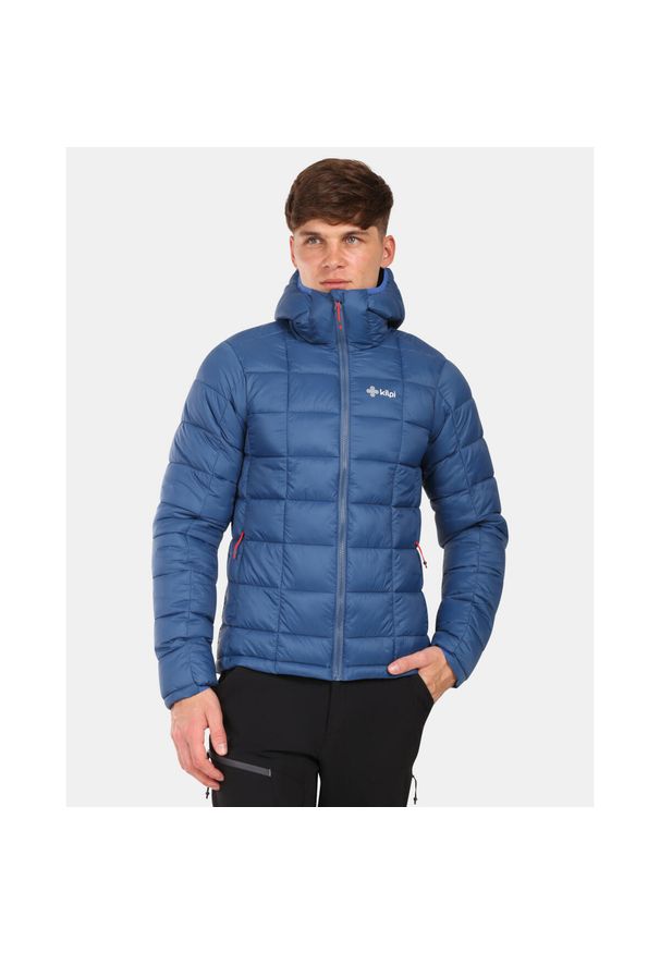 Męska kurtka ocieplana Kilpi REBEKI-M. Kolor: niebieski. Sport: turystyka piesza