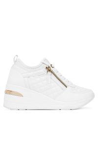 DeeZee Sneakersy AM1108 Biały. Kolor: biały. Materiał: skóra #1