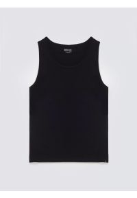 Big-Star - Koszulka męska slim bez rękawów czarna Dero 906. Okazja: na co dzień. Kolor: czarny. Materiał: jeans, dresówka. Długość rękawa: bez rękawów. Styl: sportowy, casual #5