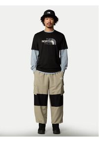 The North Face T-Shirt Easy NF0A8A6C Czarny Regular Fit. Kolor: czarny. Materiał: bawełna, syntetyk #2