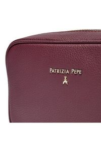 Patrizia Pepe Torebka CB0071/L001-M496 Bordowy. Kolor: czerwony. Materiał: skórzane #4