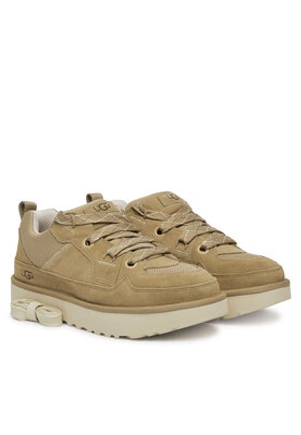 Ugg Sneakersy M Lo Lowmel 1169493 Beżowy. Kolor: beżowy. Materiał: zamsz, skóra