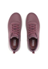 skechers - Skechers Sneakersy Go Walk Flex 124952/MVE Różowy. Kolor: różowy. Materiał: materiał