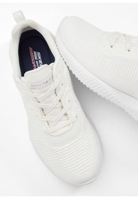 bonprix - Wygodne sneakersy marki Skechers z pianką memory. Okazja: na co dzień. Kolor: biały #3