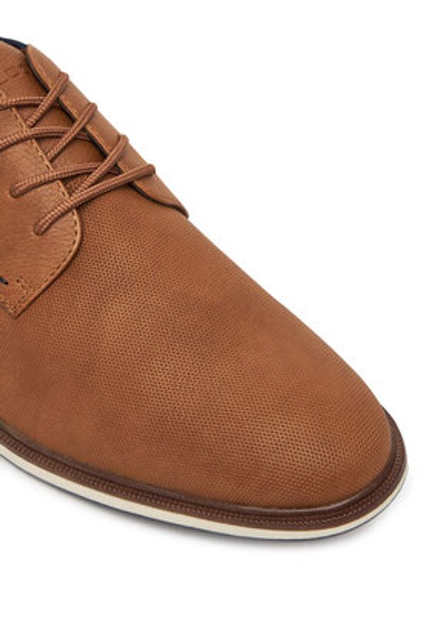 Aldo Półbuty Karson 13568596 Brązowy. Kolor: brązowy. Materiał: skóra