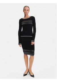 Liu Jo Sport Spódnica ołówkowa TF5211 MS49I Czarny Regular Fit. Kolor: czarny. Materiał: wiskoza. Styl: sportowy #5