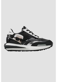 Karl Lagerfeld - KARL LAGERFELD Czarne sneakersy Zone Ikon Lo Runner, Rozmiar 40. Kolor: czarny