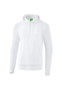 ERIMA - Bluza z kapturem Erima Basic. Typ kołnierza: kaptur. Kolor: biały. Sport: fitness