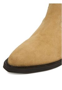 Badura Kowbojki EO-CAMILA-5031 Beżowy. Kolor: beżowy. Materiał: zamsz, skóra #8