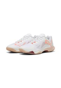 Puma - Buty do piłki ręcznej damskie PUMA Vantage Nitro W+. Kolor: biały, czerwony, wielokolorowy, różowy