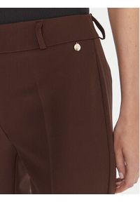 Maryley Spodnie materiałowe 25IB52Z/M17/43CO Brązowy Regular Fit. Kolor: brązowy. Materiał: syntetyk