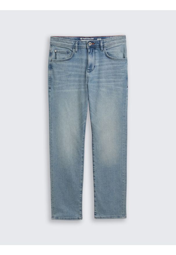 Męskie Spodnie Jeansowe Tom Tailor TTMARVIN STRAIGHT Stone Blue Denim 1048364 10141
