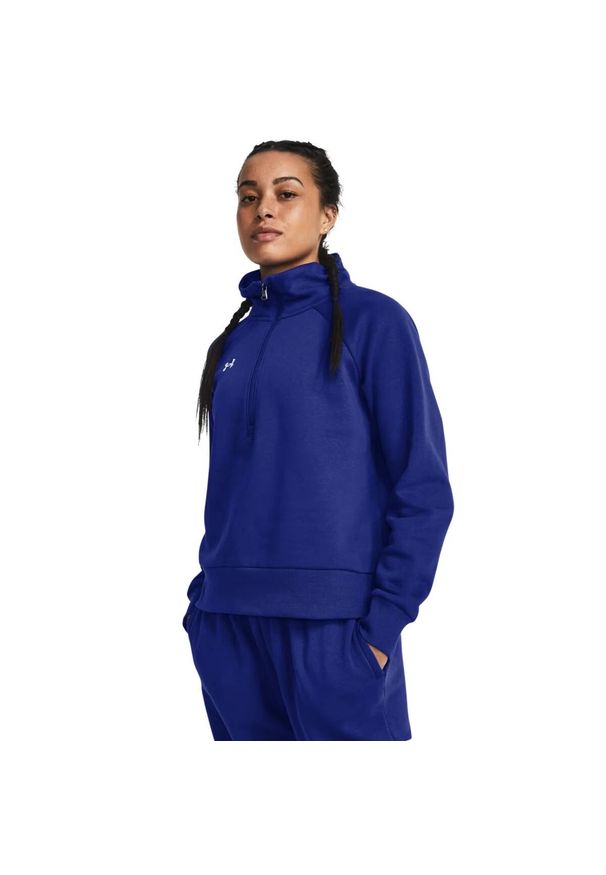 Bluza damska Under Armour Rival Fleece HZ. Kolor: niebieski