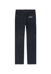 Wrangler - WRANGLER GREENSBORO MĘSKIE SPODNIE MATERIAŁOWE MATERIAŁ BLACK 112341455. Materiał: materiał #5