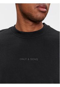Only & Sons Bluza Levi 22028150 Czarny Relaxed Fit. Kolor: czarny. Materiał: bawełna