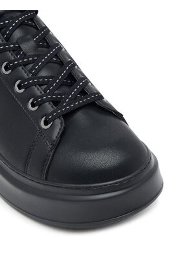 Karl Lagerfeld - KARL LAGERFELD Sneakersy Anakapri KL63513 Czarny. Kolor: czarny. Materiał: skóra