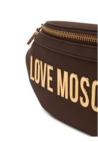 Love Moschino - LOVE MOSCHINO Saszetka nerka JC4195PP1NKD0301 Brązowy. Kolor: brązowy. Materiał: materiał #5