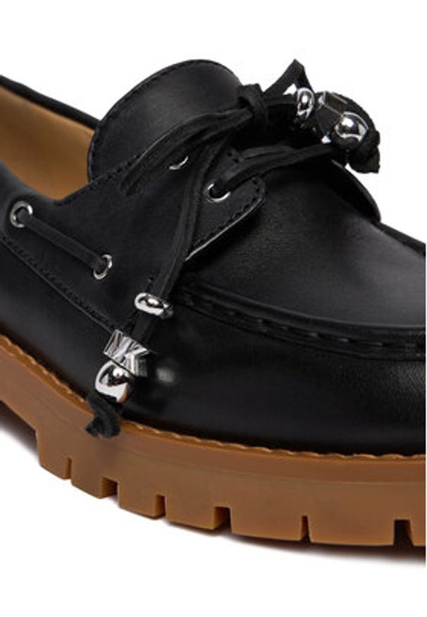 MICHAEL Michael Kors Loafersy Kenny Loafer 40R6KNFP1L Czarny. Kolor: czarny. Materiał: skóra