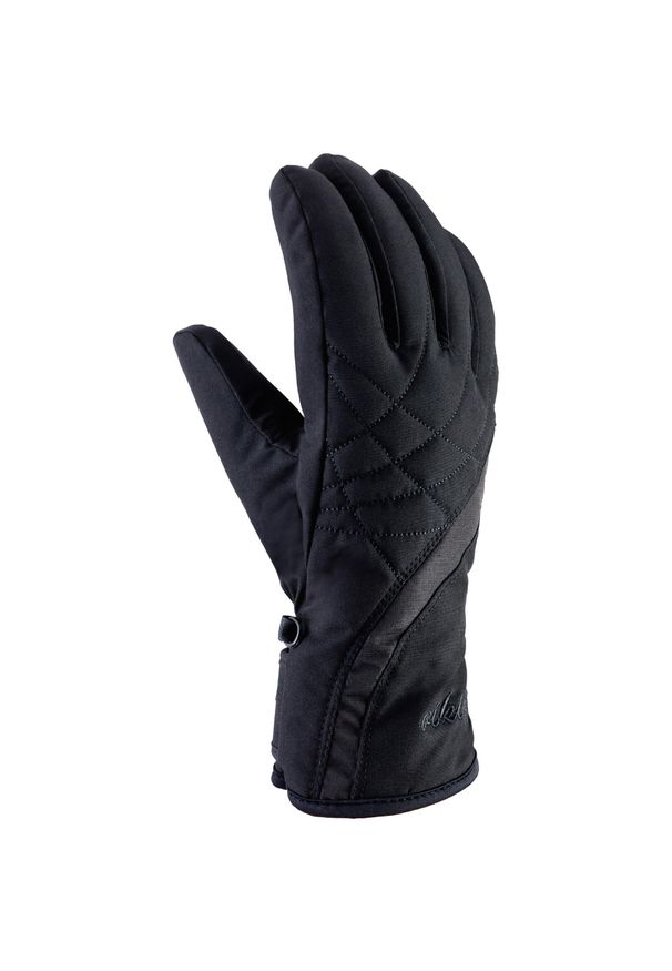 Rękawice damskie narciarskie Viking Ester. Kolor: szary, wielokolorowy, czarny. Sezon: zima. Sport: narciarstwo