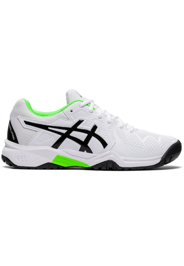 Asics - Buty tenisowe dla dzieci ASICS Gel Resolution. Materiał: kauczuk. Szerokość cholewki: normalna. Sport: tenis