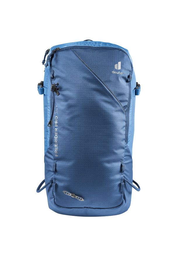 Plecak skiturowy Deuter Freerider Pro 34+ - nightblue/neptune. Kolor: niebieski