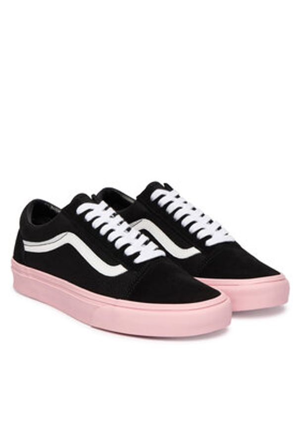 Vans Tenisówki Old Skool VN000D6WPIB1 Czarny. Kolor: czarny. Materiał: zamsz, skóra