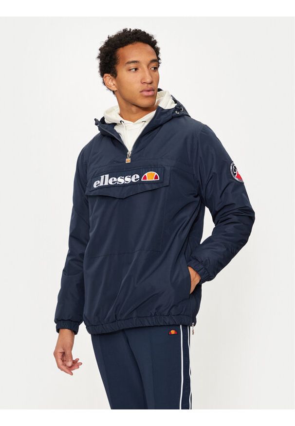 Ellesse Kurtka anorak Monterini SHR08149 Granatowy Regular Fit. Kolor: niebieski. Materiał: syntetyk