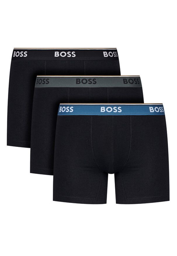 BOSS Komplet bokserek 50531691 Czarny. Kolor: czarny. Materiał: bawełna
