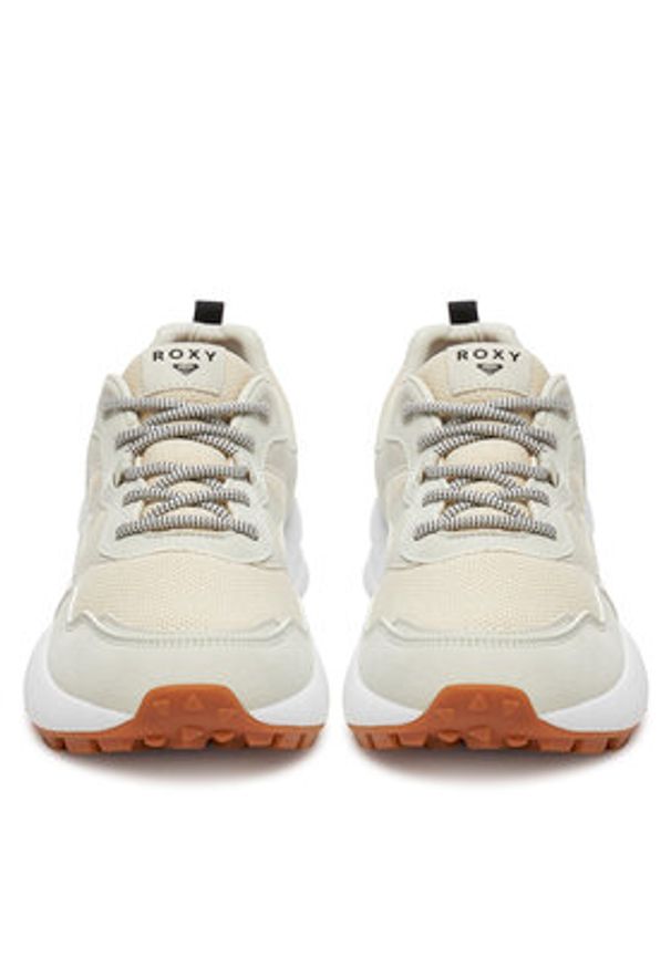 Roxy Sneakersy V12-911 Beżowy. Kolor: beżowy. Materiał: materiał