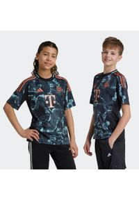 Adidas - Koszulka piłkarska dla dzieci ADIDAS Bayern Monachium wyjazdowa sezon 24/25. Wzór: aplikacja. Sport: piłka nożna