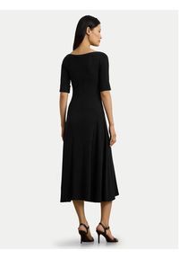 Lauren Ralph Lauren Sukienka codzienna 250863913 Czarny Regular Fit. Okazja: na co dzień. Kolor: czarny. Materiał: bawełna. Typ sukienki: proste. Styl: casual #5