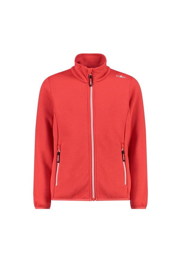 Dziewczęca kurtka turystyczna CMP. Kolor: czerwony, wielokolorowy, pomarańczowy. Sport: turystyka piesza