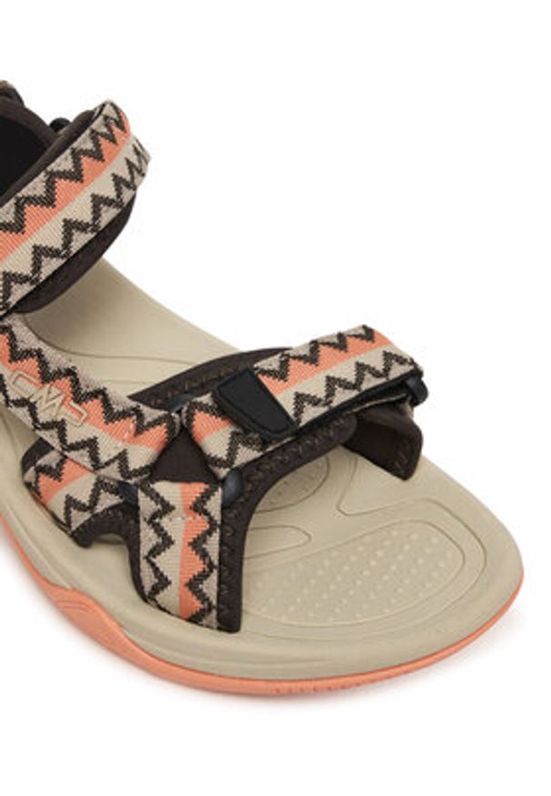 CMP Sandały Hamal Wmn Hiking Sandal 38Q9956 Kolorowy. Materiał: materiał. Wzór: kolorowy