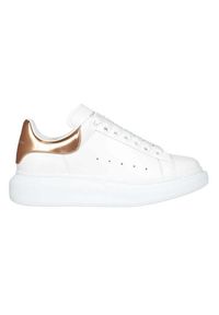 Alexander McQueen - ALEXANDER MCQUEEN Białe sneakersy, Rozmiar 38. Kolor: biały. Materiał: skóra #3