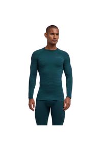 Koszulka z długim rękawem Falke Maximum Warm. Kolor: zielony. Materiał: materiał. Długość rękawa: długi rękaw. Długość: długie #1