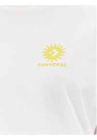 Converse T-Shirt Star Chevron Os Tee 10025213-A01 Biały Regular Fit. Kolor: biały. Materiał: bawełna #5