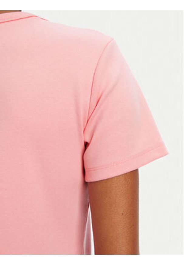 Hugo - HUGO T-Shirt Deloris 50512002 Czerwony Regular Fit. Kolor: czerwony. Materiał: bawełna